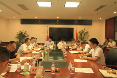 省应急管理厅党委书记、厅长戴德军同志到省煤炭设计院调研指导工作